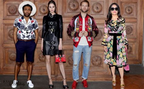 On the Scene: Gucci's Cruise 2018 Fashion Show with Donald 